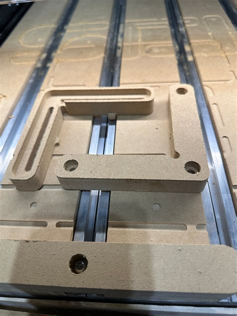 bracket for double sided board for cnc machine|cnc router hold in place.